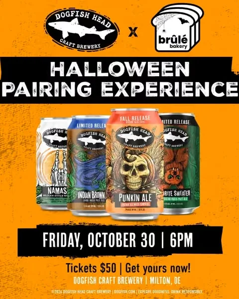 Halloween Pairing Experience with Brule Bakery